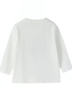 T-shirt girocollo in cotone sciatore
