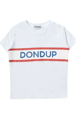 T-shirt girocollo stampa logo