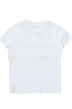 T-shirt girocollo stampa logo