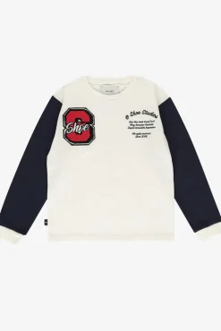 t-shirt in cotone bicolor