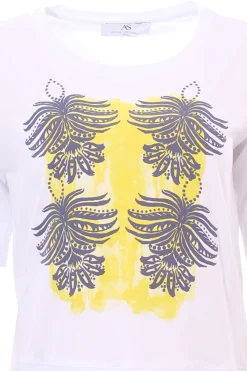 T-shirt in cotone con stampa