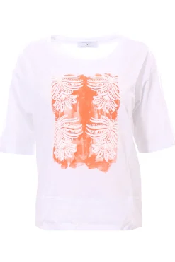 T-shirt in cotone con stampa