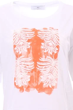 T-shirt in cotone con stampa