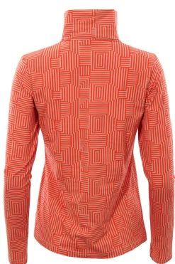 T-shirt in jersey disegno geometrico
