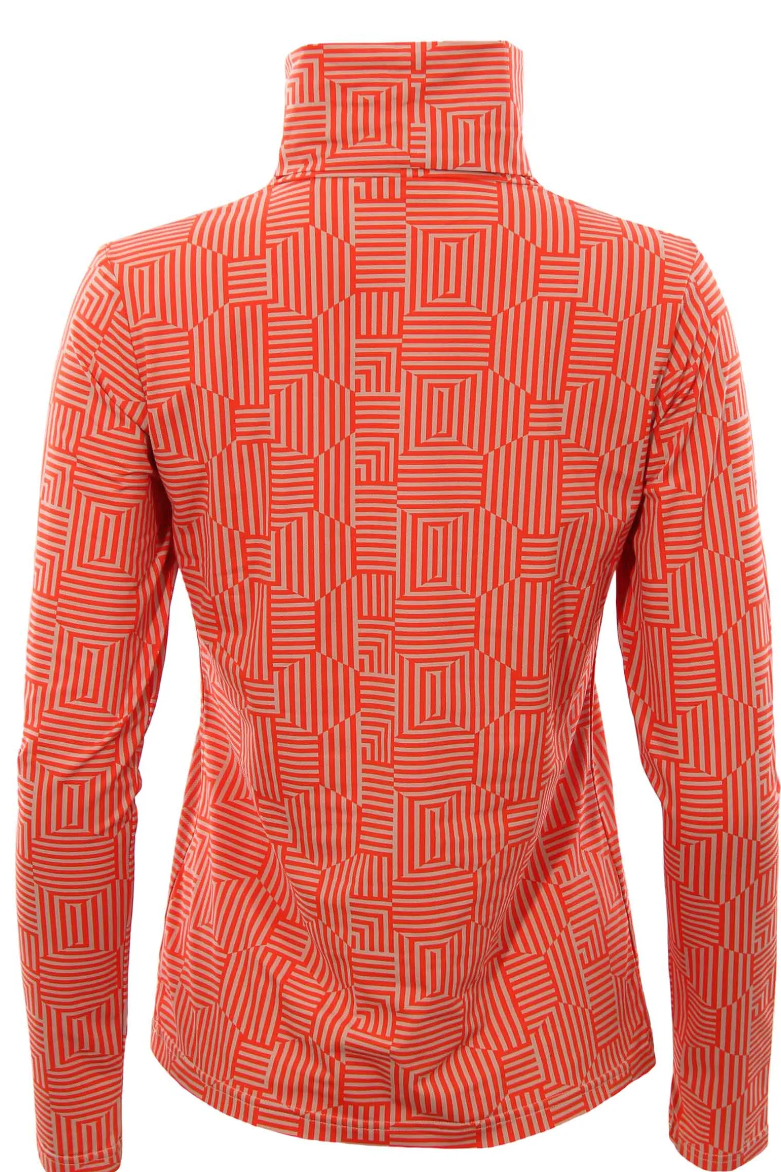 T-shirt in jersey disegno geometrico