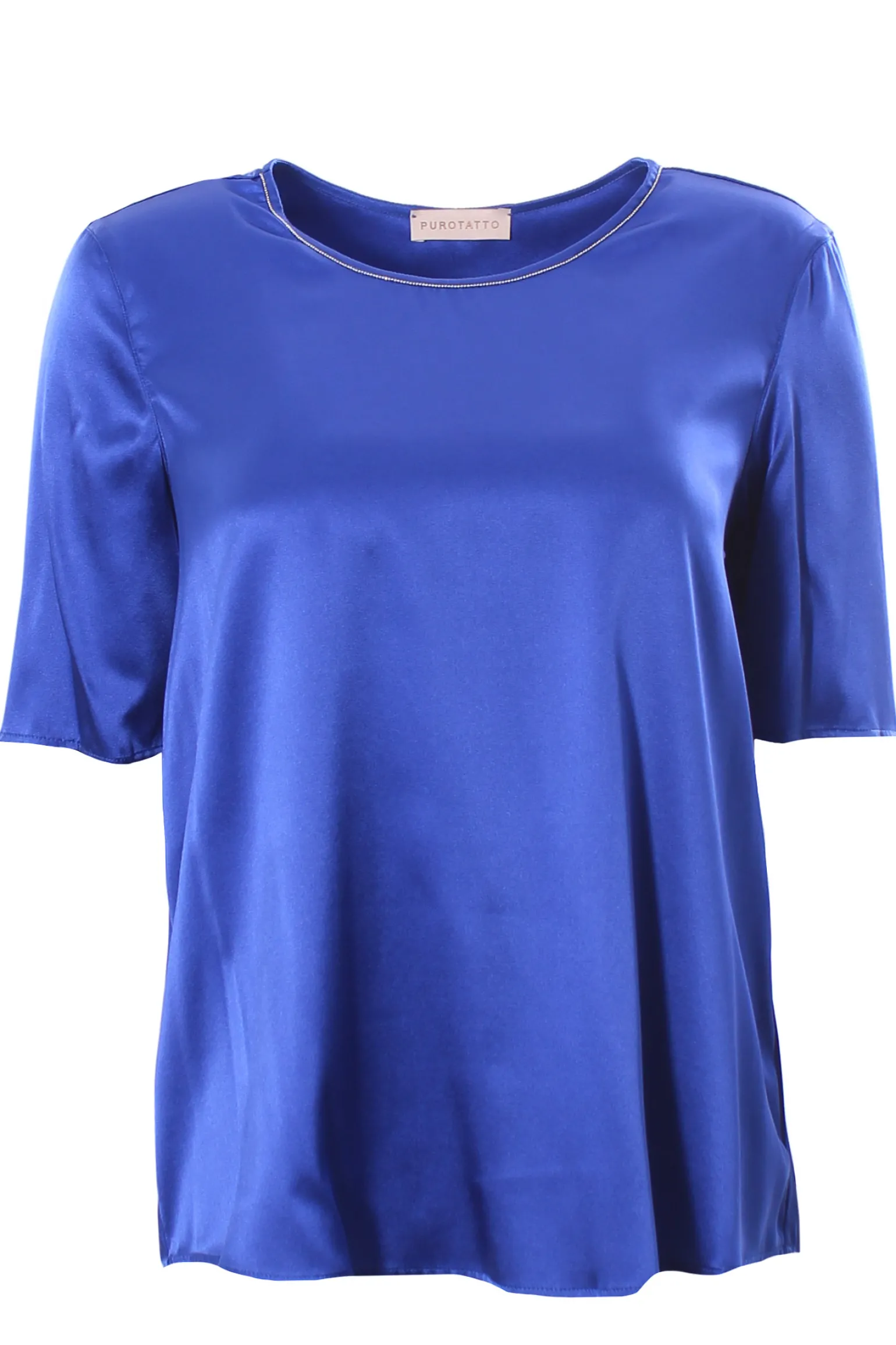 t-shirt in seta