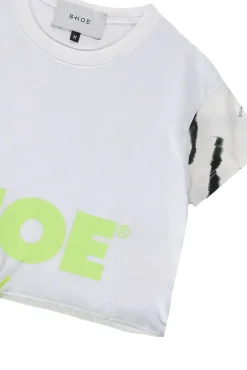 t-shirt logo in cotone