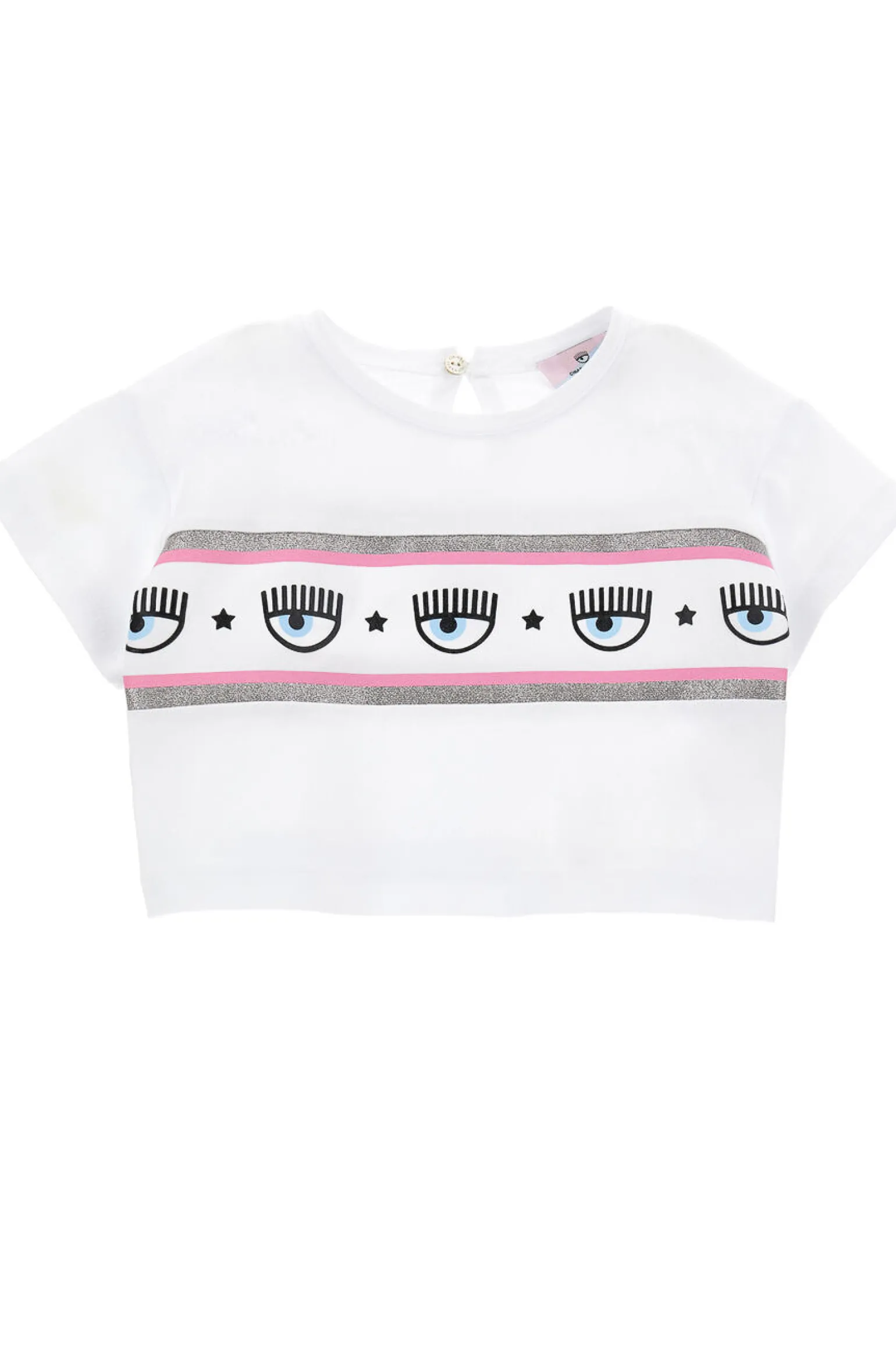 T-shirt maxi logo in cotone