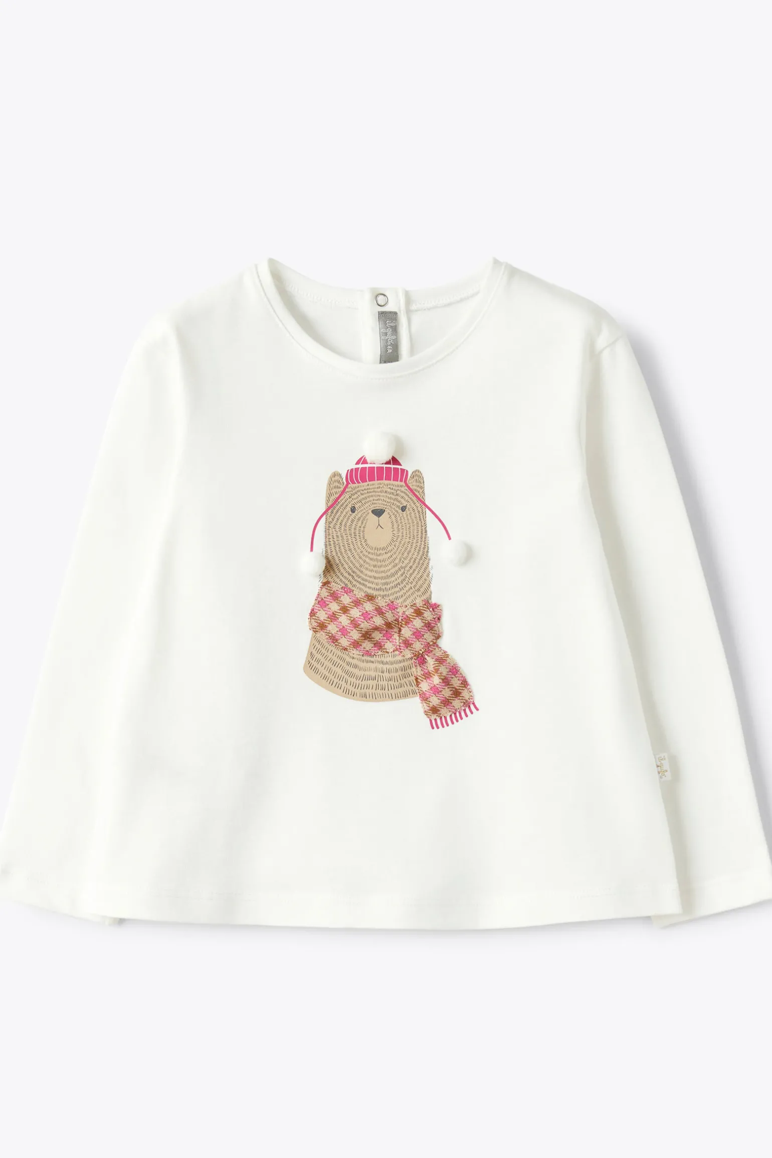 t-shirt orso in cotone