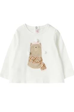 t-shirt orso in cotone