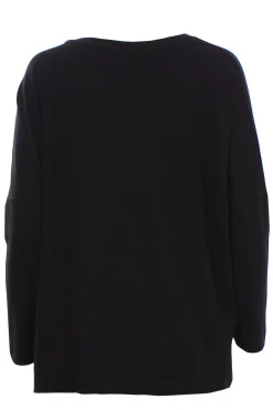 T-shirt over in viscosa