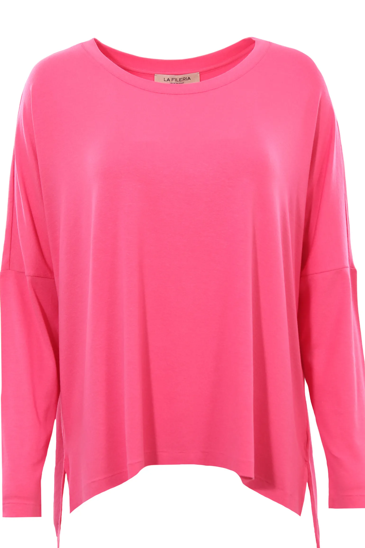T-shirt over in viscosa