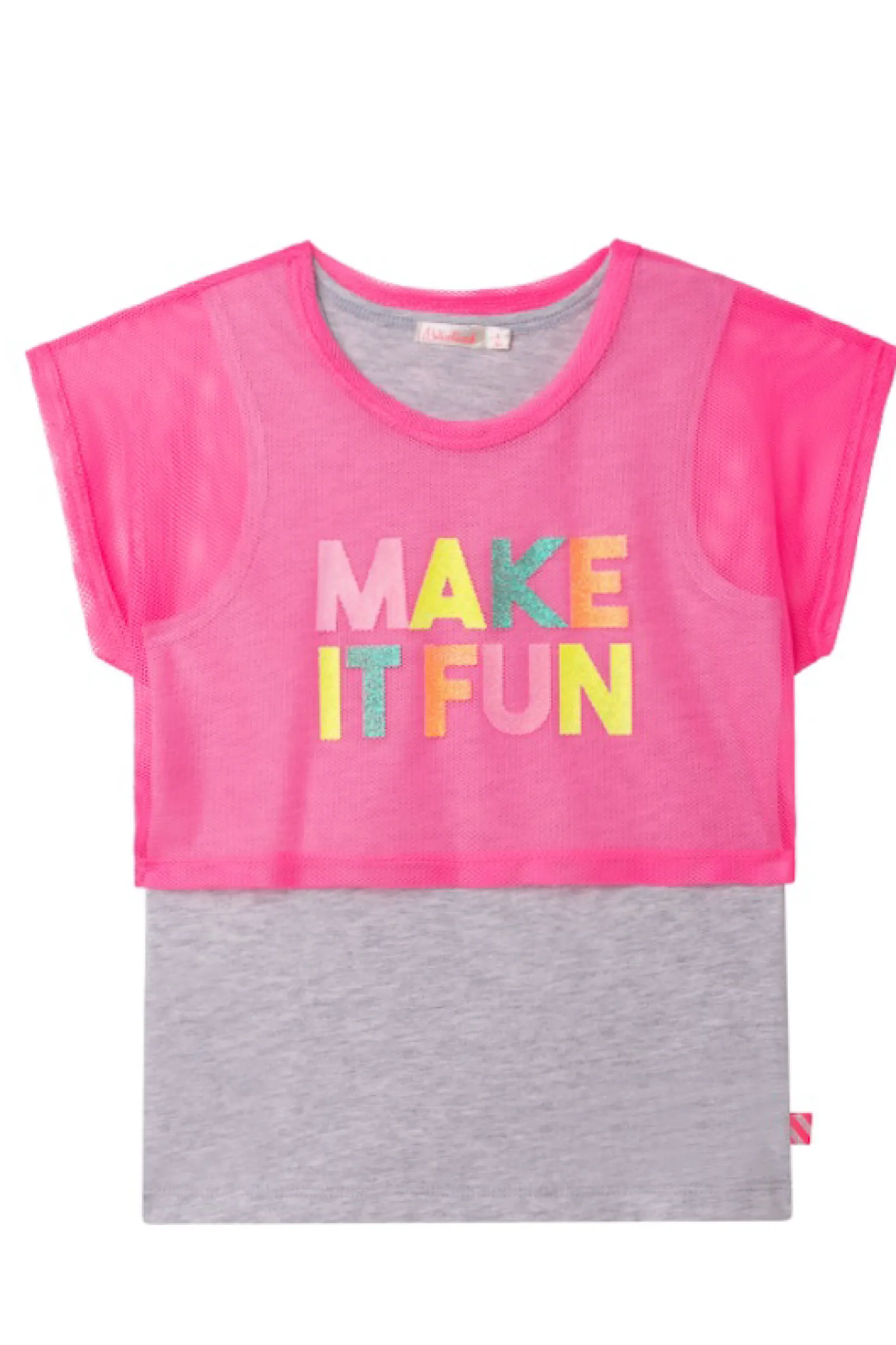T-shirt rete fluo