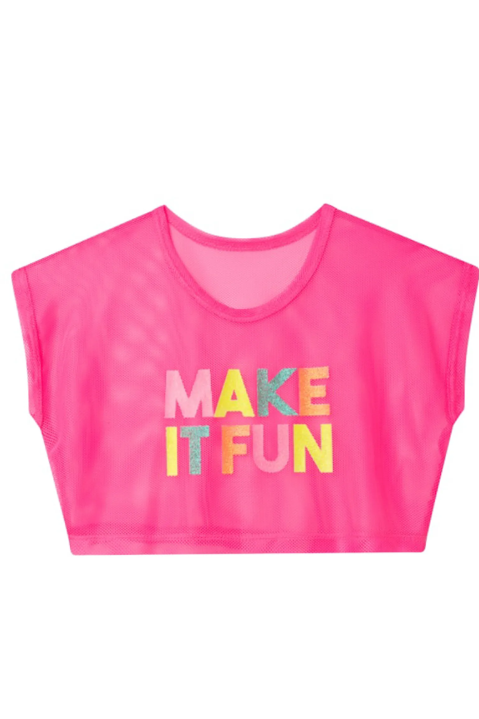 T-shirt rete fluo