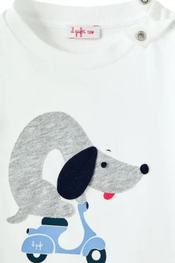T-shirt vespa in cotone
