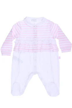 Tutina rigata in cotone