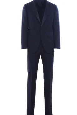 Tuxedo suit in lana e mohair