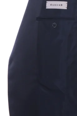Tuxedo suit in lana e mohair